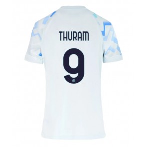 Inter Milan Marcus Thuram #9 Replika Udebanetrøje Dame 2025-26 Kortærmet